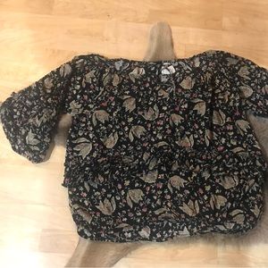 Ralph Lauren Large Flowy Boho Blouse